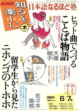 日本語なるほど塾 2005年6/7月 (NHK知るを楽しむ/木) 日本放送協会 日本放送出版協会; 大塚 明子