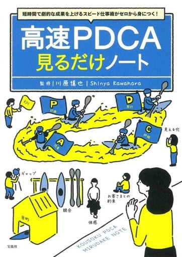 短時間で劇的な成果を上げる スピード仕事術がゼロから身につく! 高速PDCA見るだけノート 川原 慎也