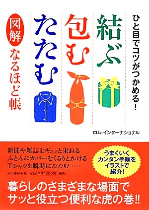 結ぶ・包む・たたむ 図解なるほど帳 ロムインターナショナル