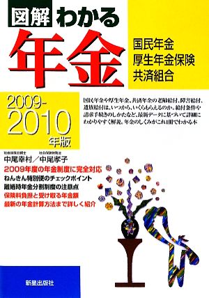図解わかる年金: 国民年金・厚生年金保険・共済組合 (2009-2010年版) 中尾 幸村; 中尾 孝子