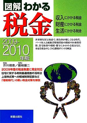 図解わかる税金: 収入にかかる税金・財産にかかる税金・生活にかかる税金 (2009-2010年版) [Apr 01， 2009] 芥川 靖彦; 篠崎 雄二