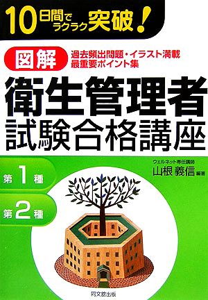 図解衛生管理者試験合格講座: 10日間でラクラク突破! 過去頻出問題・イラスト満載最重要ポイント集 第1種第2 [Apr 01， 2006] 山根 義信
