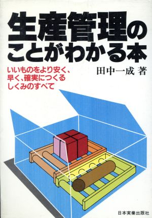 生産管理のことがわかる本 [Jan 01， 1982] 田中 一成