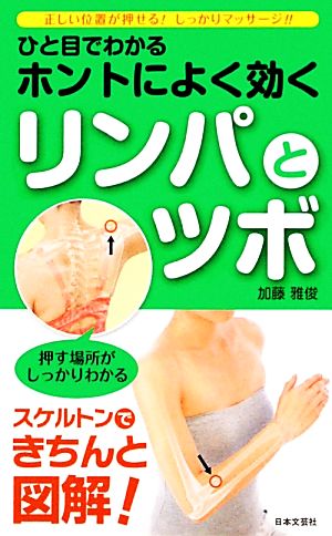 ひと目でわかるホントによく効くリンパとツボ: 正しい位置が押せる!しっかりマッサ-ジ!! (日文実用PLUS 19) [Dec 01， 2011] 加藤 雅俊