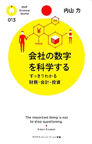会社の数字を科学する (PHPサイエンス・ワールド新書 13) [Jan 21， 2010] 内山 力