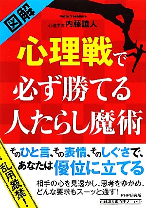 ［図解］心理戦で必ず勝てる人たらし魔術 (内藤誼人の心理マニュアル) [Mar 10， 2012] 内藤 誼人