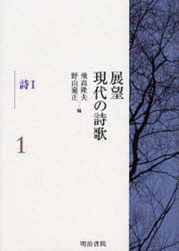 展望現代の詩歌1 詩 I [単行本] 飛高 隆夫