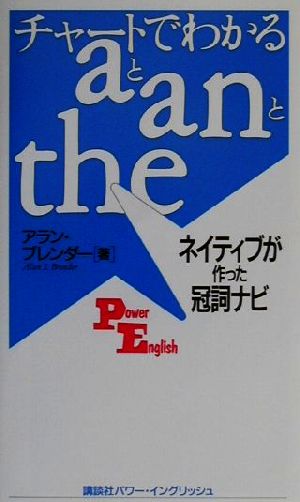 チャートでわかるaとanとthe: ネイティブが作った冠詞ナビ (講談社パワー・イングリッシュ 22) アラン ブレンダー Brender，Alan S.; 節子， 石井