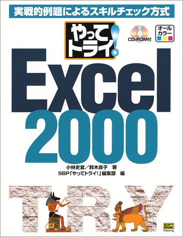 やってトライ!Excel2000―実戦的例題によるスキルチェック方式 小林 史宜 鈴木 良子; SBPやってトライ編集部
