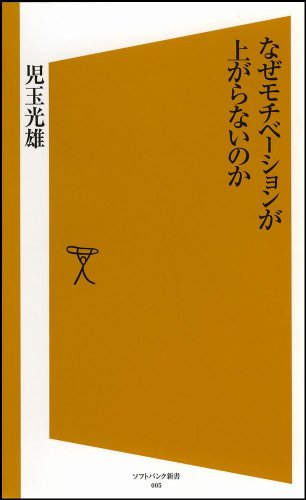 なぜモチベーションが上がらないのか [ソフトバンク新書] 児玉 光雄