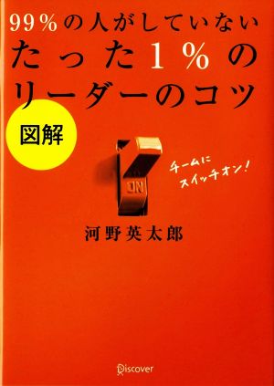 図解 99%の人がしていない たった1%のリーダーのコツ (たった1%のコツシリーズ) [単行本（ソフトカバー）] 河野 英太郎