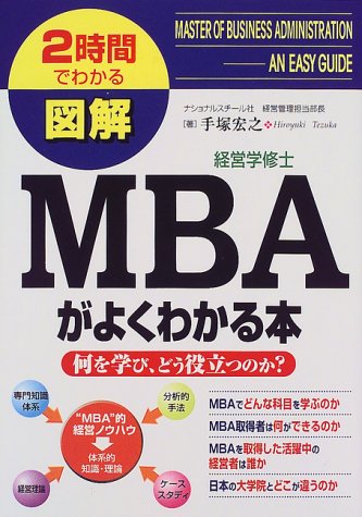 図解MBAがよくわかる本: 2時間でわかる 何を学び、どう役立つのか [Jun 01， 1999] 手塚 宏之