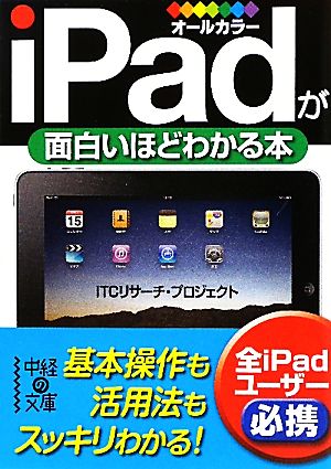 iPadが面白いほどわかる本 (中経の文庫) ITCリサーチ・プロジェクト