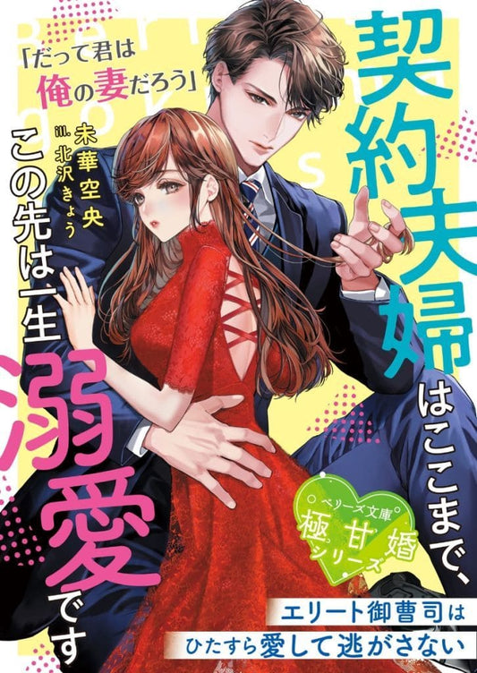 契約夫婦はここまで、この先は一生溺愛です~エリート御曹司はひたすら愛して逃がさない~【極甘婚シリーズ】 (ベリーズ文庫) [文庫] 未華空央