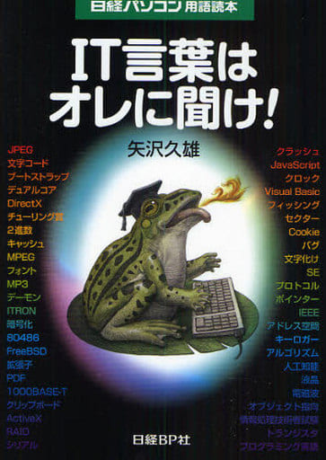 日経パソコン用語読本 IT言葉はオレに聞け! [Dec 04， 2008] 矢沢 久雄 日経パソコン編集 カモシタ ハヤト; 日経パソコン編集