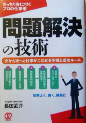 問題解決の技術: きっちり身に付くプロの仕事術 次から次へと仕事がこなせる手順と成功ルール 長田 武介