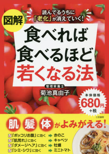 図解 食べれば食べるほど若くなる法: 読んでるうちに「老化」が消えていく! (単行本) 菊池 真由子