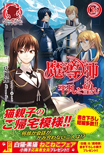 魔導師は平凡を望む 16 (アリアンローズ) [単行本（ソフトカバー）] 広瀬 煉; 11