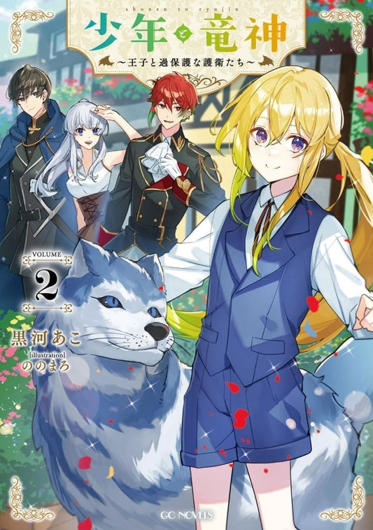 少年と竜神～王子と過保護な護衛たち～ 2 (GCノベルズ) [単行本（ソフトカバー）] 黒河あこ; ののまろ