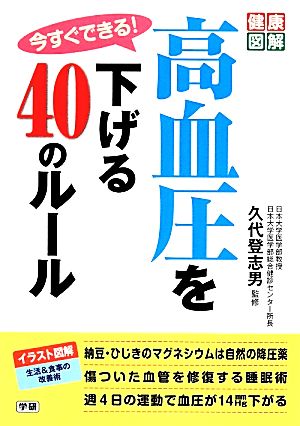 今すぐできる!高血圧を下げる40のルール (健康図解シリーズ) 久代登志男