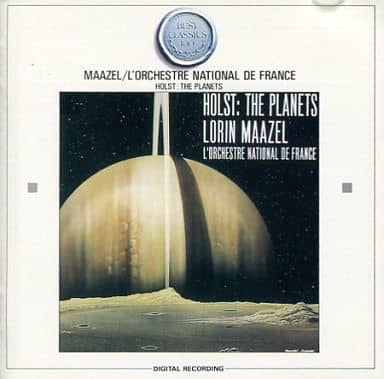 Planets: Maazel, L’orchestre National De France [CD]