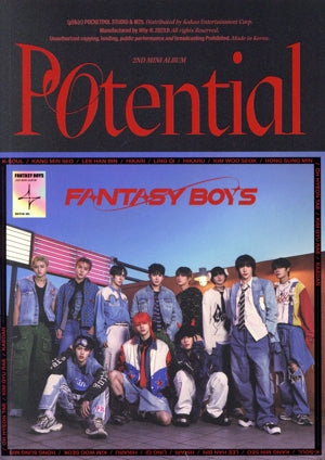 FANTASY BOYS 2ND MINI ALBUM-Potential（韓国盤） [CD] FANTASY BOYS